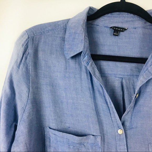 🔴Stitch Fix Staccato | Button Down Blouse - Picture 2 of 6